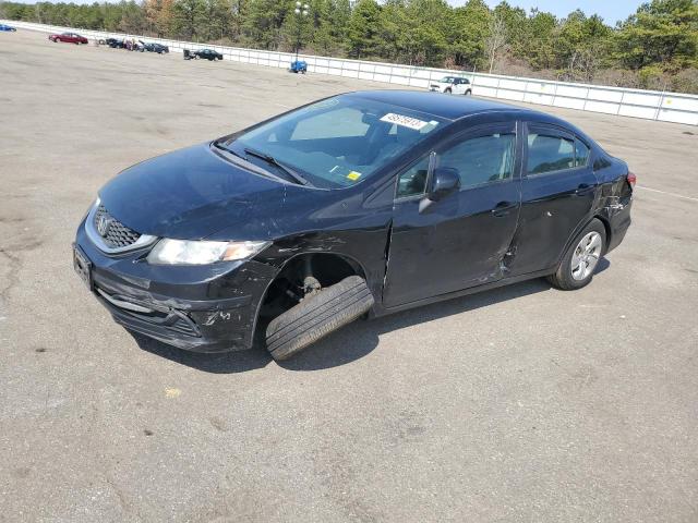 HONDA CIVIC LX 2013 with VIN 2HGFB2F56DH593935 - Photo from auction