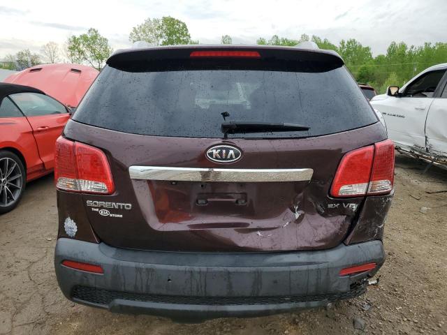 Photo 6 from auction – 2011 KIA SORENTO EX with VIN 5XYKU4A26BG074041