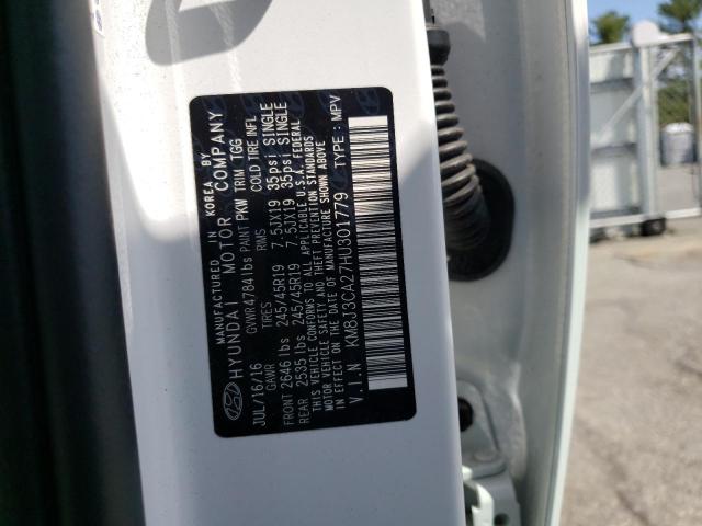 Photo 14 from auction – 2017 HYUNDAI TUCSON LIM with VIN KM8J3CA27HU301779