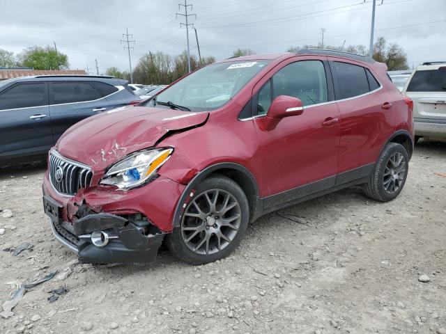 BUICK ENCORE SPO 2016 with VIN KL4CJ1SM9GB643777 - Photo from auction