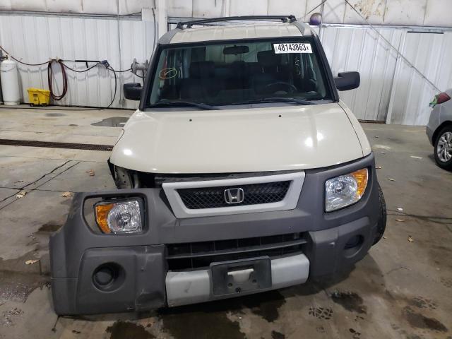 Photo 5 from auction – 2005 HONDA ELEMENT EX with VIN 5J6YH27695L007725