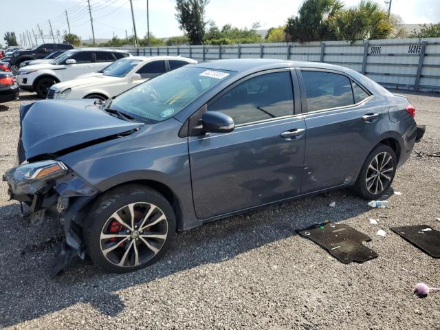 TOYOTA COROLLA L 2017 with VIN 5YFBURHE9HP676014 - Photo from auction