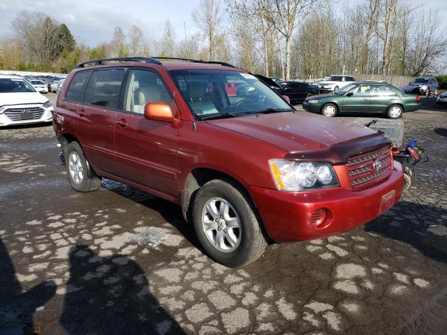 Photo 4 from auction – 2003 TOYOTA HIGHLANDER with VIN JTEGF21A730097052