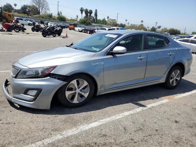 KIA OPTIMA HYB 2014 with VIN KNAGM4AD7E5072266 - Photo from auction