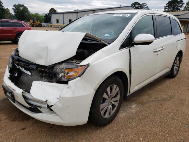 Photo 1 from auction – 2017 HONDA ODYSSEY SE with VIN 5FNRL5H35HB024916
