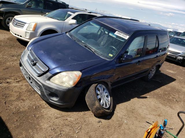 HONDA CR-V EX 2006 with VIN JHLRD78856C006367 - Photo from auction