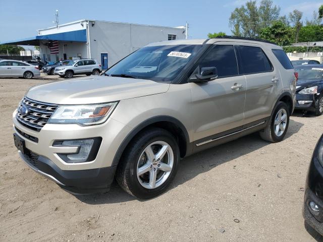 FORD EXPLORER X 2017 with VIN 1FM5K8D81HGB70459 - Photo from auction