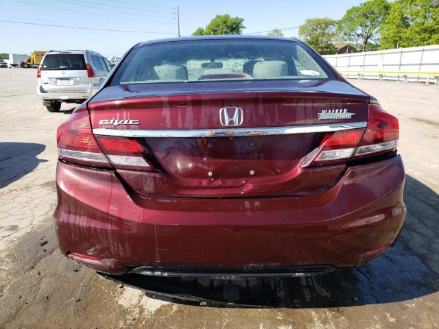 Photo 6 from auction – 2014 HONDA CIVIC LX with VIN 19XFB2F56EE033781