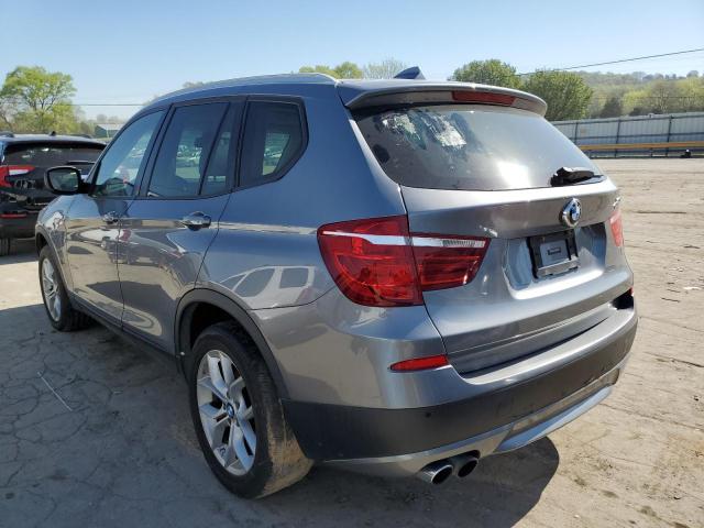 Photo 2 from auction – 2013 BMW X3 XDRIVE3 with VIN 5UXWX7C55DL981192