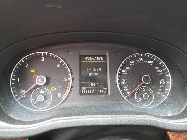 Photo 9 from auction – 2012 VOLKSWAGEN PASSAT SEL with VIN 1VWCN7A34CC066440
