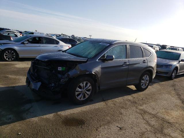 HONDA CR-V EXL 2014 with VIN 2HKRM3H74EH537804 - Photo from auction
