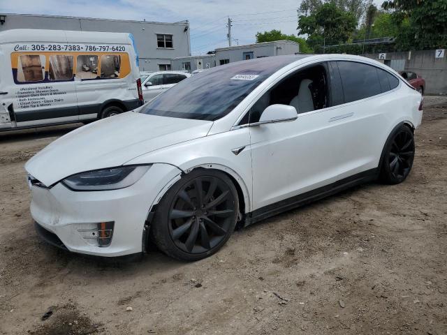 TESLA MODEL X 2019 with VIN 5YJXCAE22KF148368 - Photo from auction