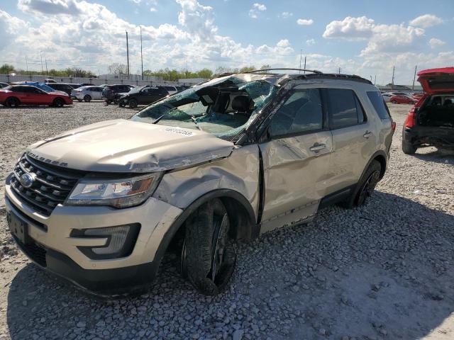 FORD EXPLORER X 2017 with VIN 1FM5K8D8XHGA02786 - Photo from auction