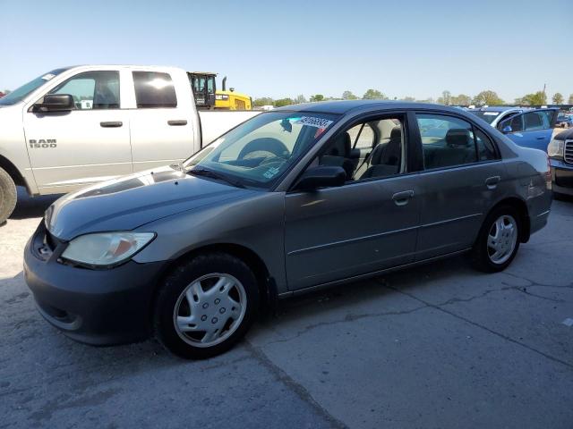 Photo 1 from auction – 2005 HONDA CIVIC LX with VIN 2HGES16675H631589