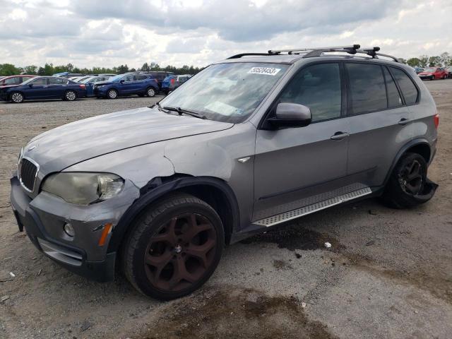 BMW X5 4.8I 2007 with VIN 5UXFE83557LZ40240 - Photo from auction