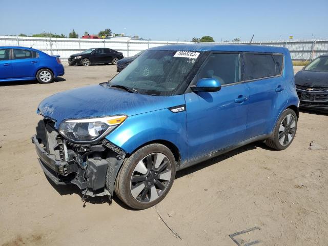 KIA SOUL + 2017 with VIN KNDJP3A5XH7489781 - Photo from auction