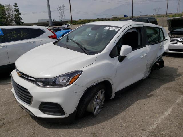 CHEVROLET TRAX LS 2020 with VIN KL7CJKSB8LB083977 - Photo from auction