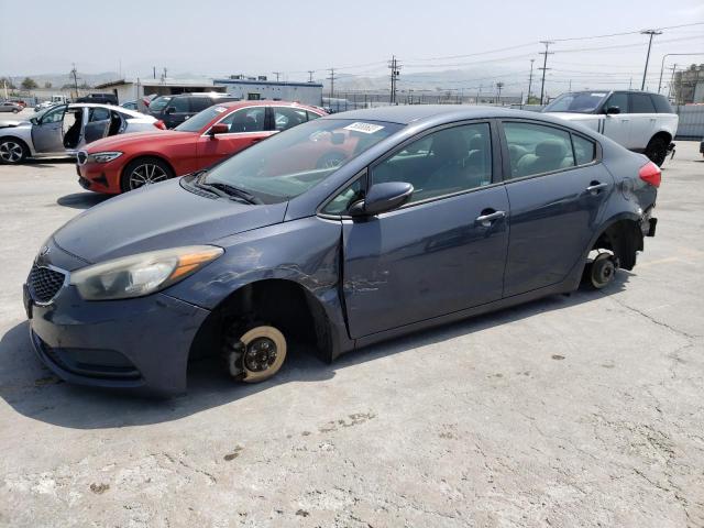 KIA FORTE LX 2014 with VIN KNAFX4A67E5138335 - Photo from auction
