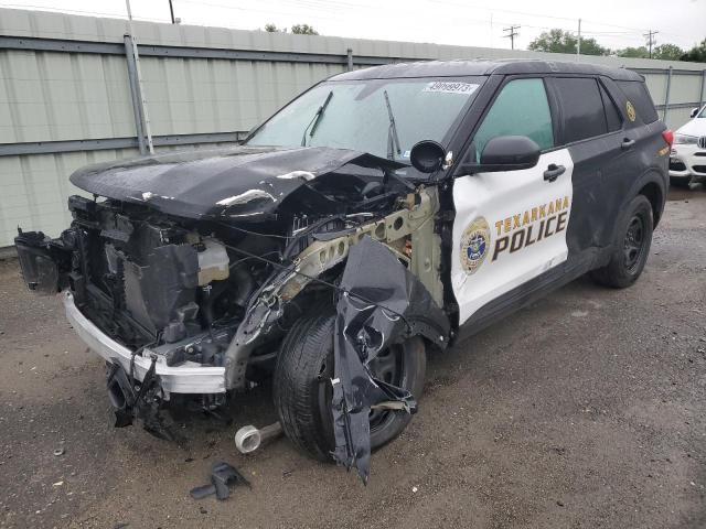 FORD EXPLORER P 2022 with VIN 1FM5K8AB9NGA93528 - Photo from auction