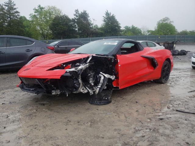 CHEVROLET CORVETTE S 2022 with VIN 1G1YC3D48N5113593 - Photo from auction