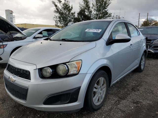 CHEVROLET SONIC LT 2014 with VIN 1G1JC5SH8E4106250 - Photo from auction
