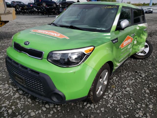 KIA SOUL 2016 with VIN KNDJN2A21G7865661 - Photo from auction