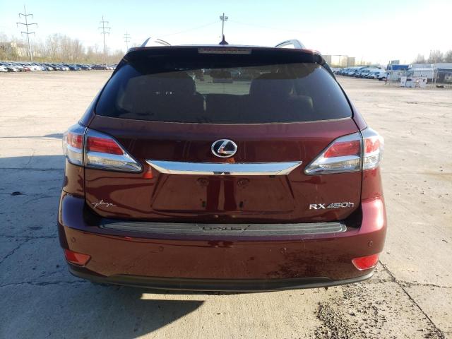 Photo 6 from auction – 2013 LEXUS RX 450 with VIN JTJBC1BA9D2445095