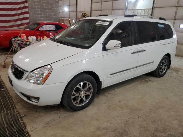 KIA SEDONA EX 2014 with VIN KNDMH4C75E6536098 - Photo from auction