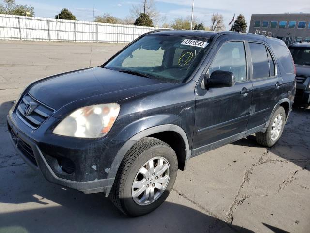 HONDA CR-V SE 2006 with VIN JHLRD78946C030233 - Photo from auction