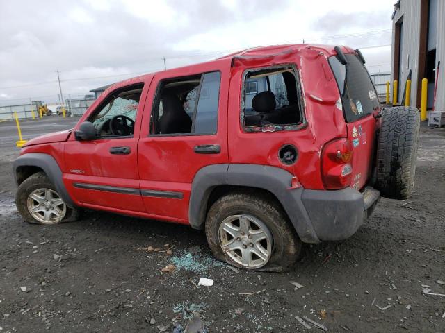 Photo 2 from auction – 2004 JEEP LIBERTY SP with VIN 1J4GL48K54W189633