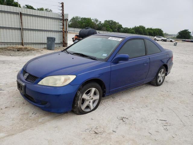Photo 1 from auction – 2004 HONDA CIVIC EX with VIN 1HGEM22954L025547