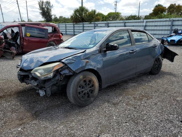 TOYOTA COROLLA L 2014 with VIN 2T1BURHE5EC134078 - Photo from auction