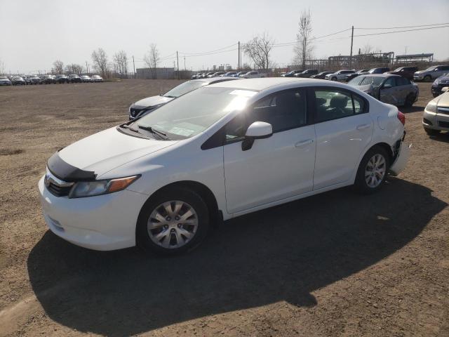 HONDA CIVIC LX 2012 with VIN 2HGFB2F42CH022044 - Photo from auction
