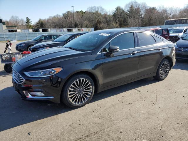 FORD FUSION SE 2017 with VIN 3FA6P0T94HR308466 - Photo from auction