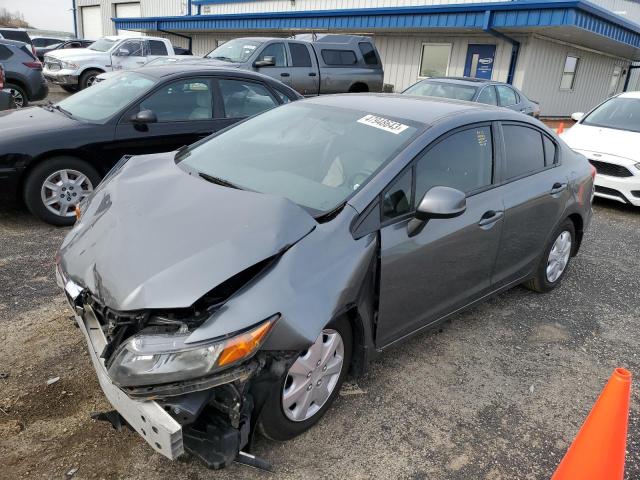 HONDA CIVIC LX 2012 with VIN JHMFB2F53CS004585 - Photo from auction