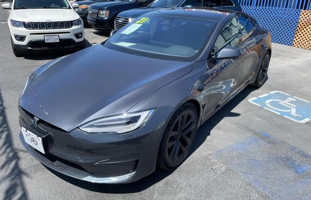 Photo 2 from auction – 2021 TESLA MODEL S with VIN 5YJSA1E63MF434557