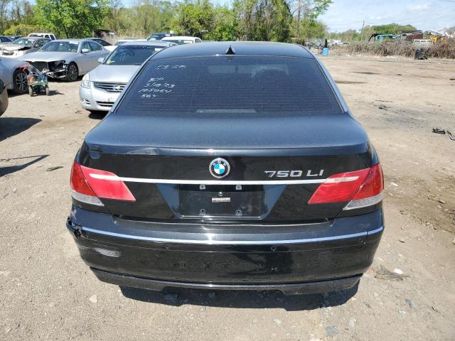 Photo 6 from auction – 2008 BMW 750 LI with VIN WBAHN83598DT85568