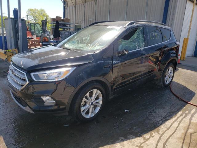 FORD ESCAPE SE 2018 with VIN 1FMCU0GD1JUB08384 - Photo from auction