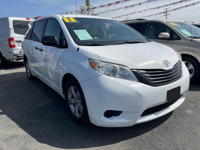 TOYOTA SIENNA 2011 with VIN 5TDZK3DC0BS007151 - Photo from auction