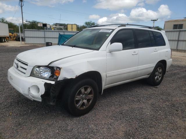 TOYOTA HIGHLANDER 2005 with VIN JTEDP21A550061699 - Photo from auction