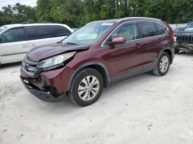 HONDA CR-V EXL 2014 with VIN 5J6RM3H71EL016481 - Photo from auction