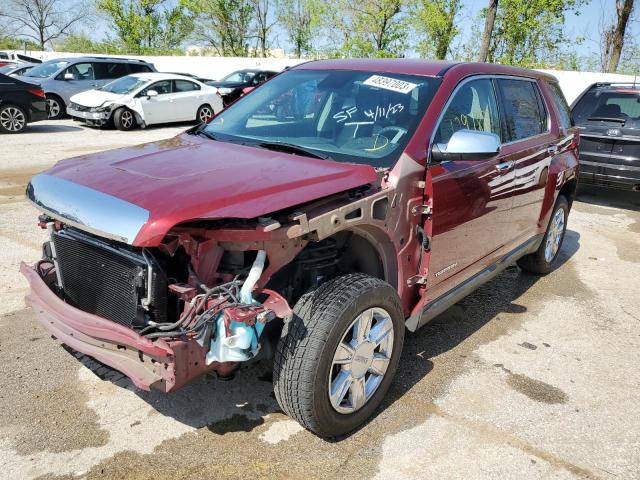 GMC TERRAIN SL 2012 with VIN 2GKFLREK4C6308739 - Photo from auction