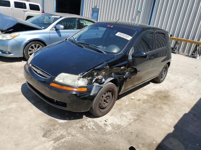 CHEVROLET AVEO BASE 2008 with VIN KL1TD66648B207515 - Photo from auction