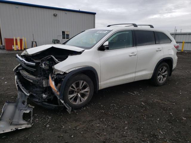 TOYOTA HIGHLANDER 2016 with VIN 5TDBKRFH3GS335491 - Photo from auction