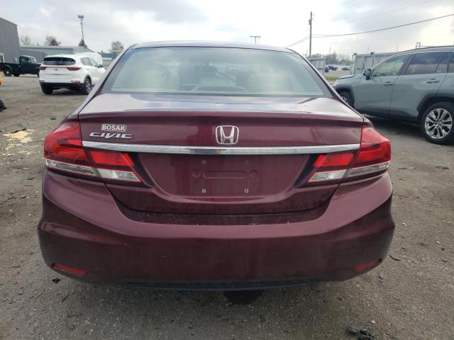 Photo 6 from auction – 2014 HONDA CIVIC LX with VIN 19XFB2F5XEE083650