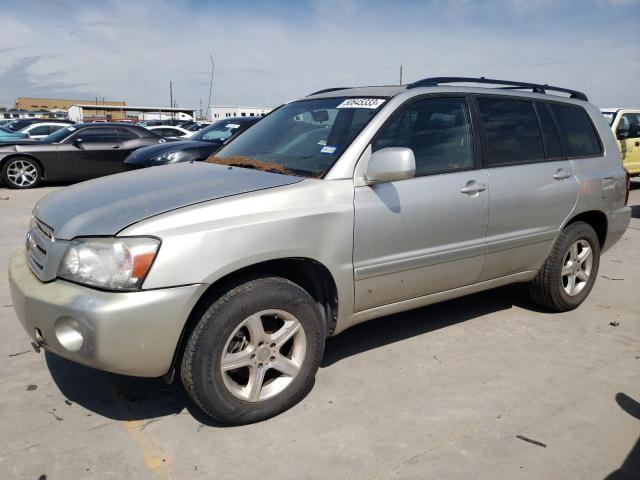 TOYOTA HIGHLANDER 2005 with VIN JTEGD21A850119777 - Photo from auction