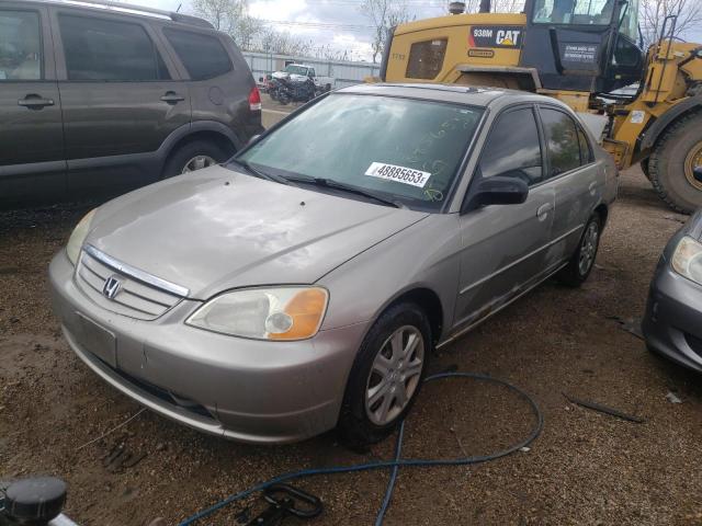 HONDA CIVIC EX 2003 with VIN 1HGES26773L036658 - Photo from auction