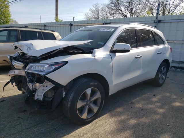 ACURA MDX 2014 with VIN 5FRYD4H21EB006935 - Photo from auction