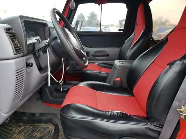 Photo 7 from auction – 1998 JEEP WRANGLER / with VIN 1J4FY29P4WP789049
