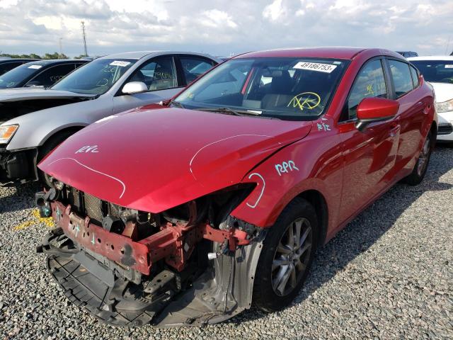 MAZDA 3 SPORT 2017 with VIN 3MZBN1U77HM104093 - Photo from auction